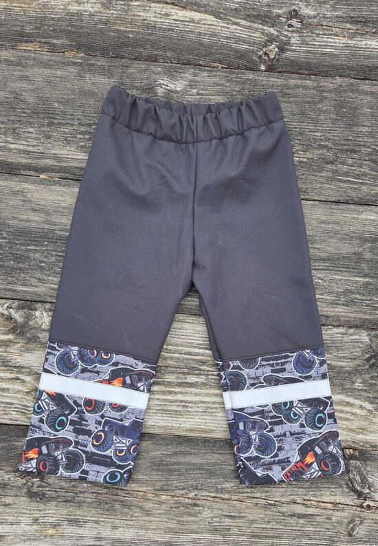 Izm.: 92 Softshell bikses - MELNS + mašīnas